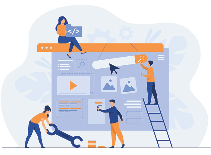 Imagem ilustrativa do serviço: Criação e Gestão de Sites